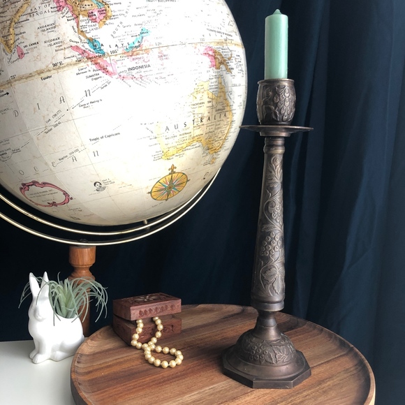 Vintage Other - Vintage Large Brass Candlestick